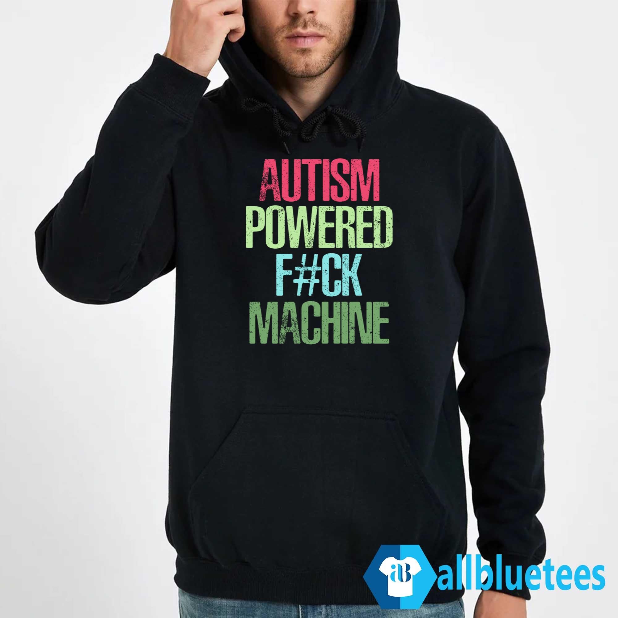 Autism Powered F-ck Machine Shirt