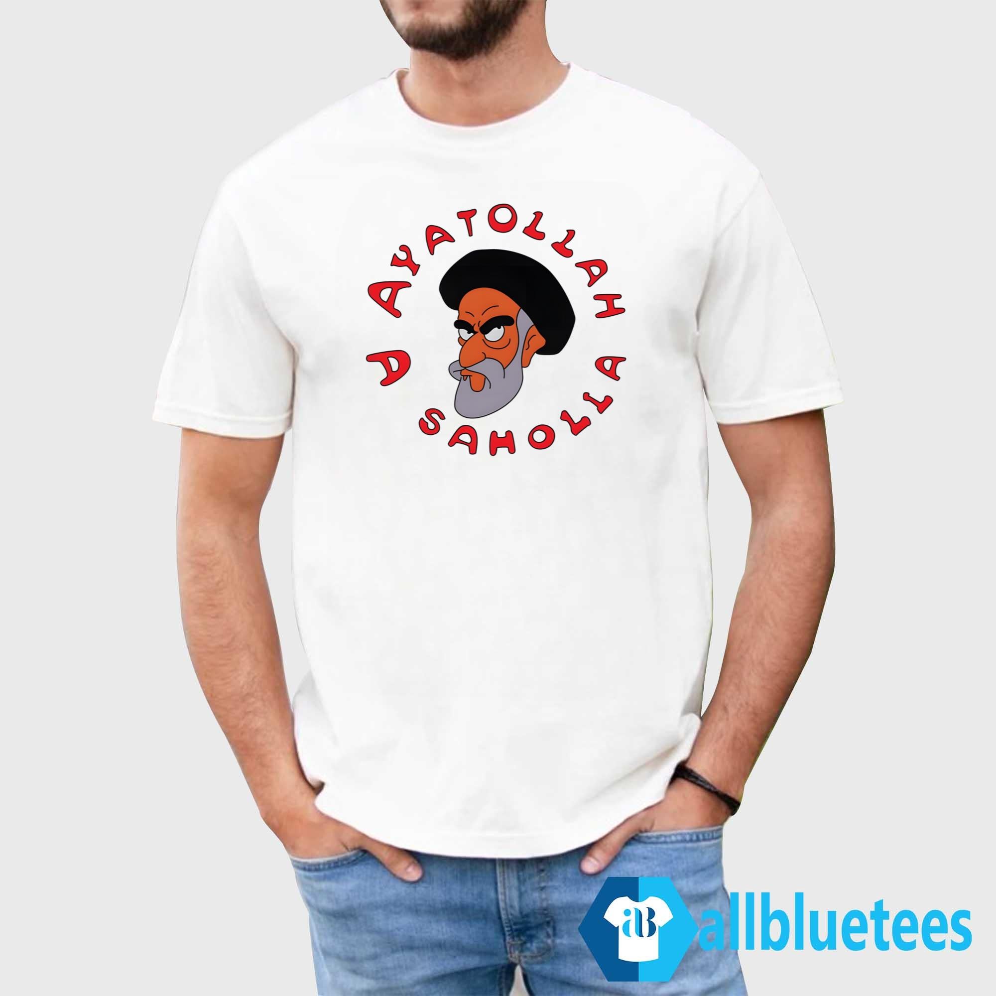 Ayatollah Asaholla Simpsons Shirt