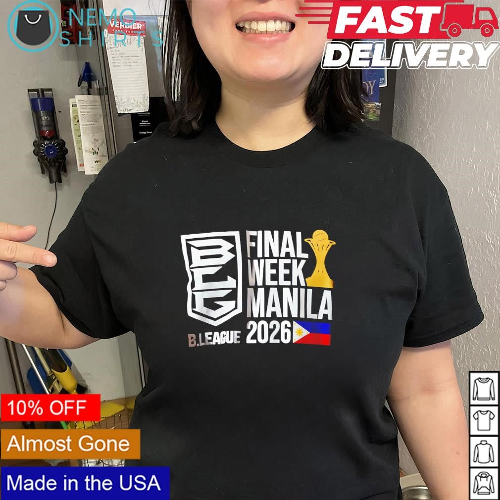 B.League Final Week in Manila 2026 shirt