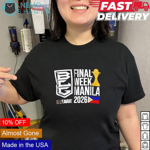 B.League Final Week in Manila 2026 shirt