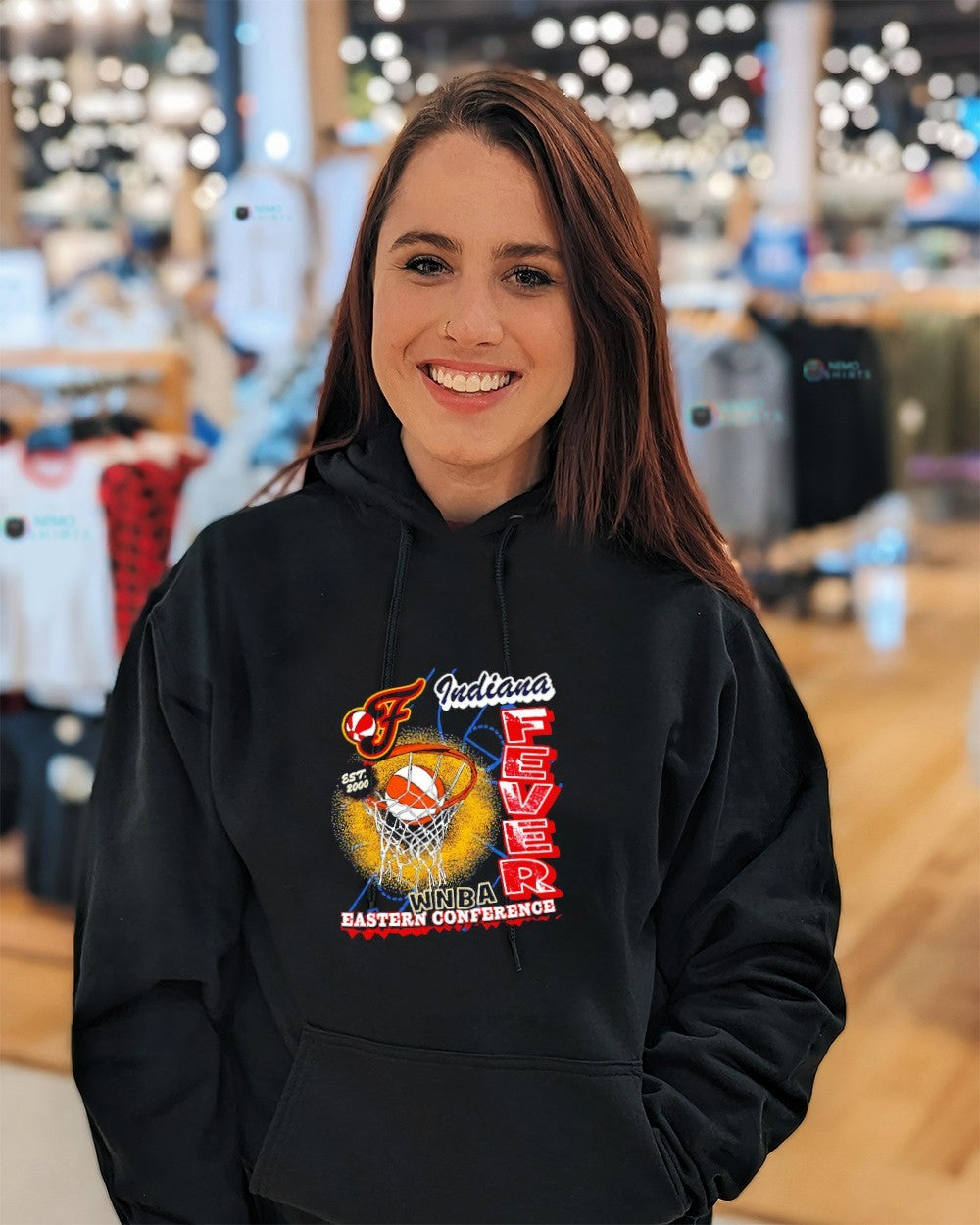 Indiana Fever est 2000 WNBA Eastern conference shirt