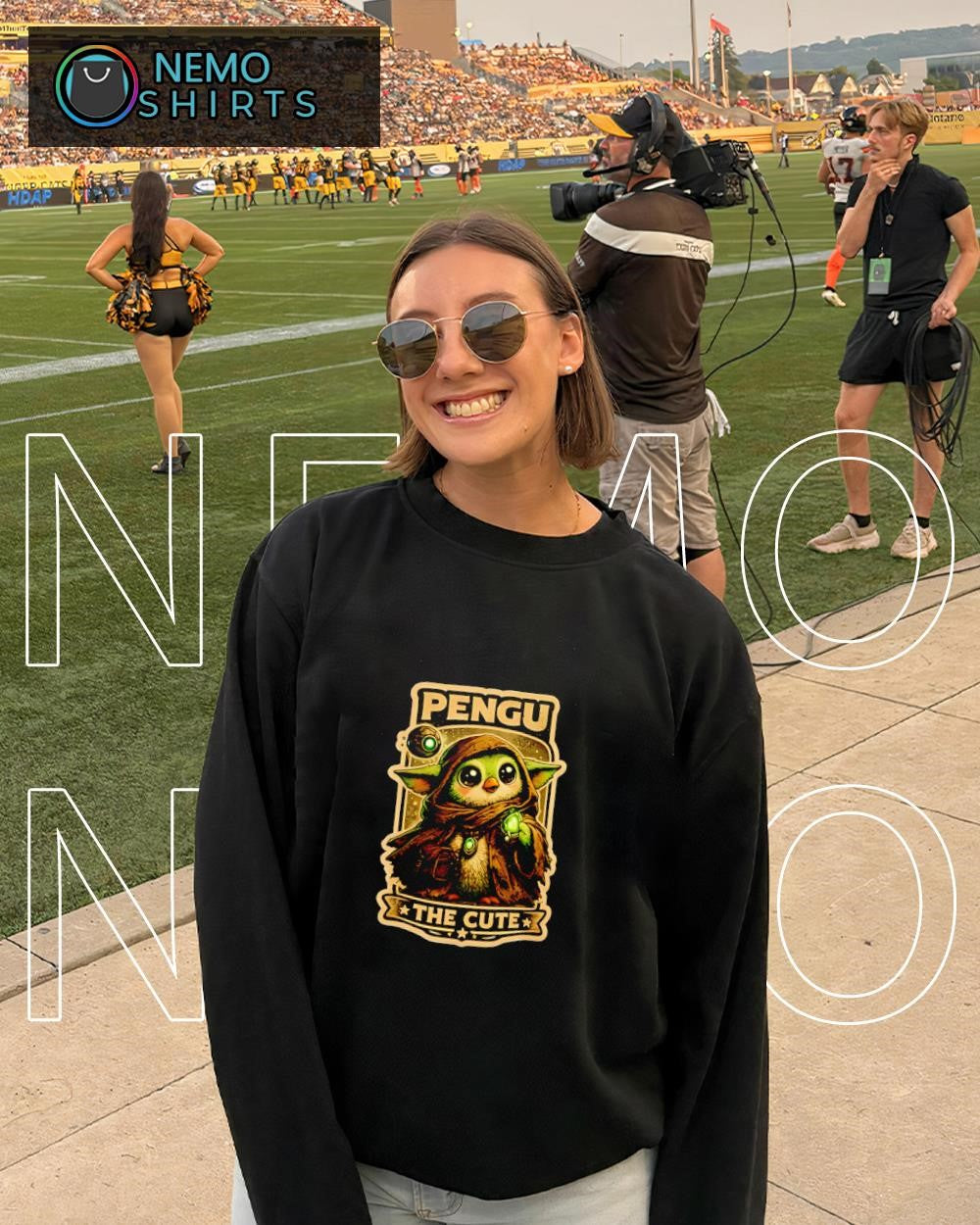 Baby Yoda pengu the cute shirt