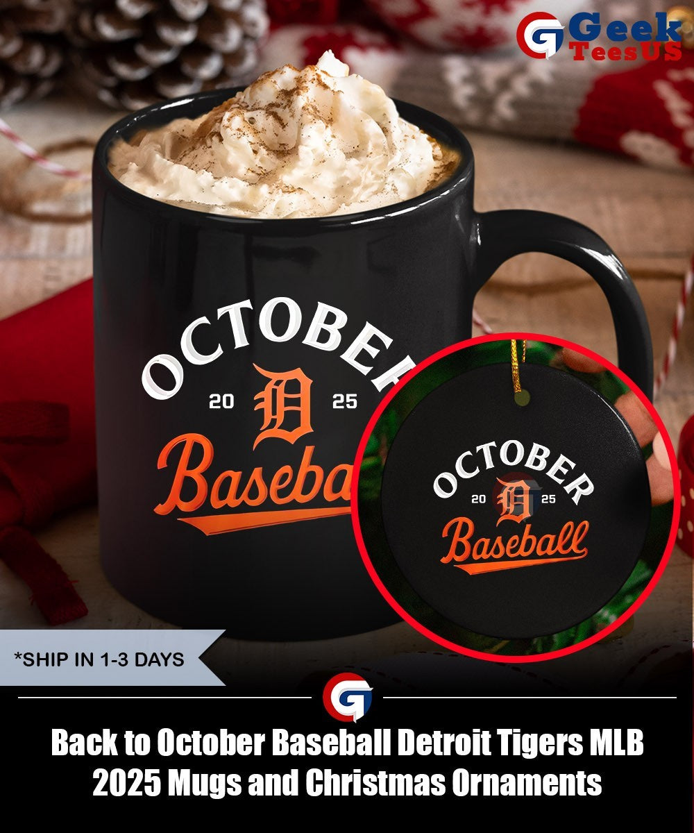 Back to October Baseball Detroit Tigers MLB 2025 shirt