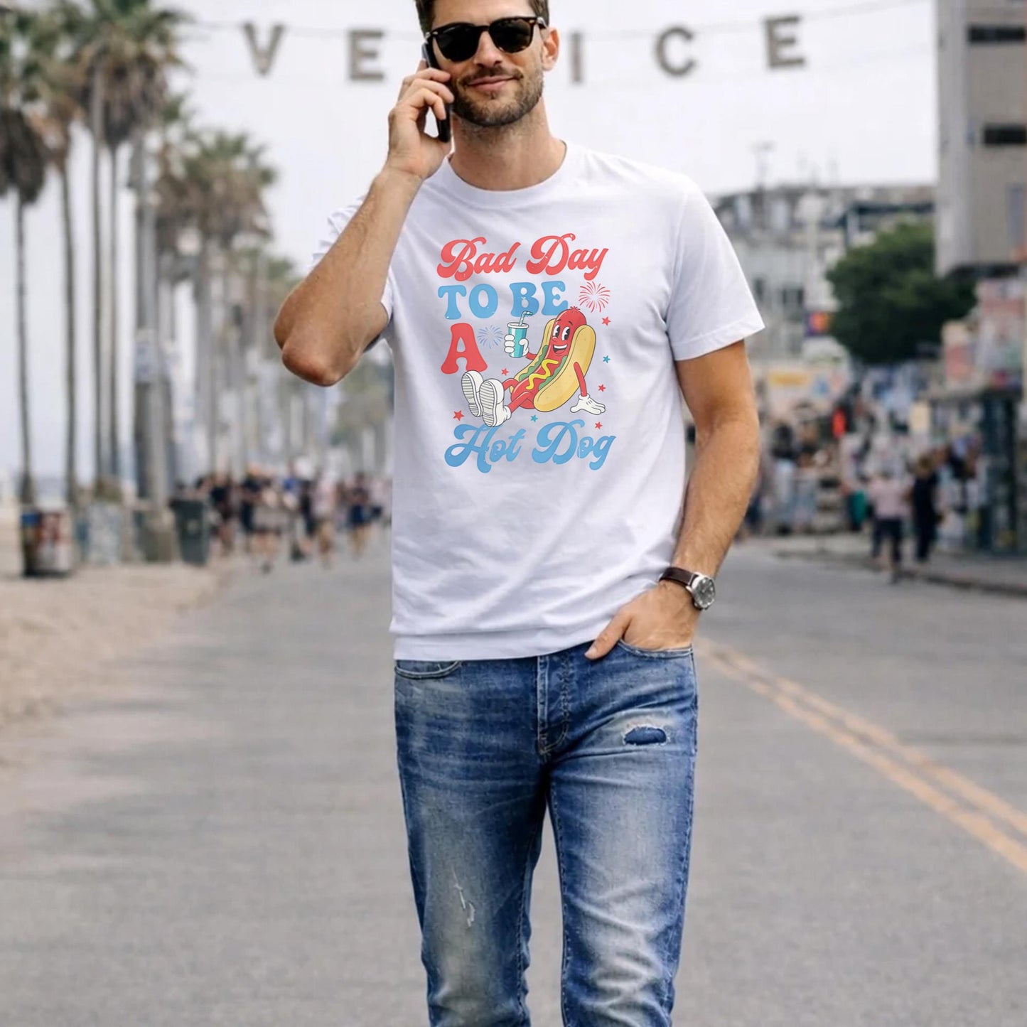 Bad Day To Be A Hot Dog T-Shirt