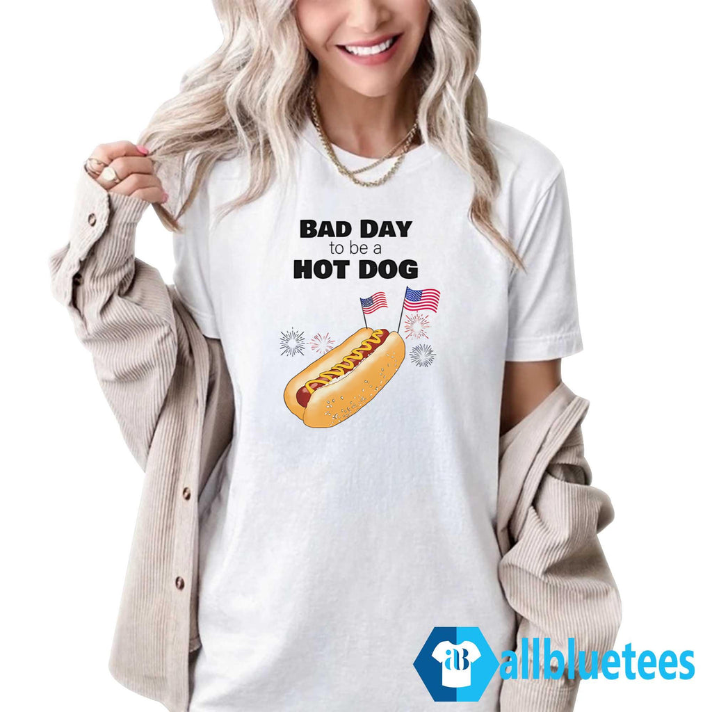 4th Of July Bad Day To Be A Hot Dog Shirt