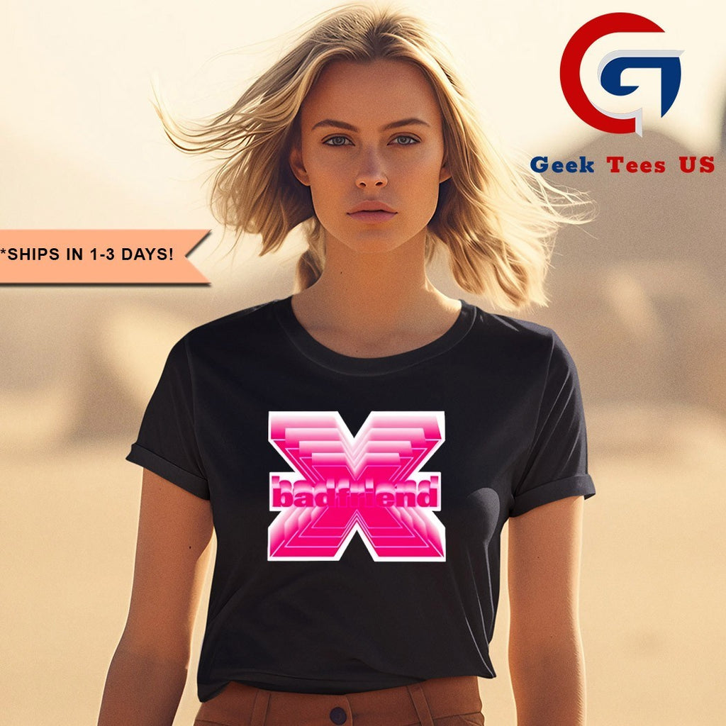 Badfriend X Rated logo shirt