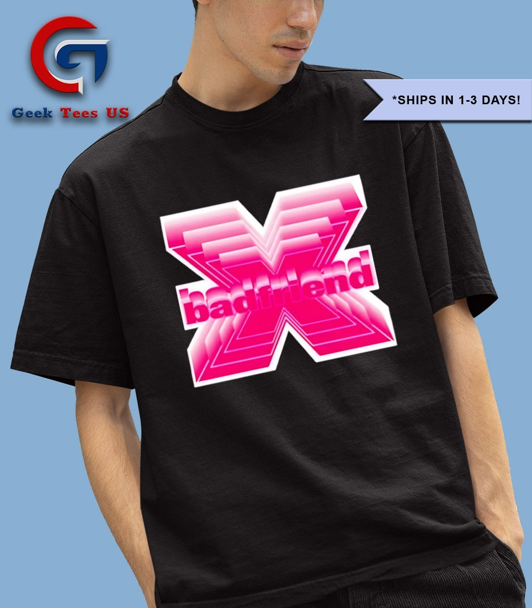 Badfriend X Rated logo shirt