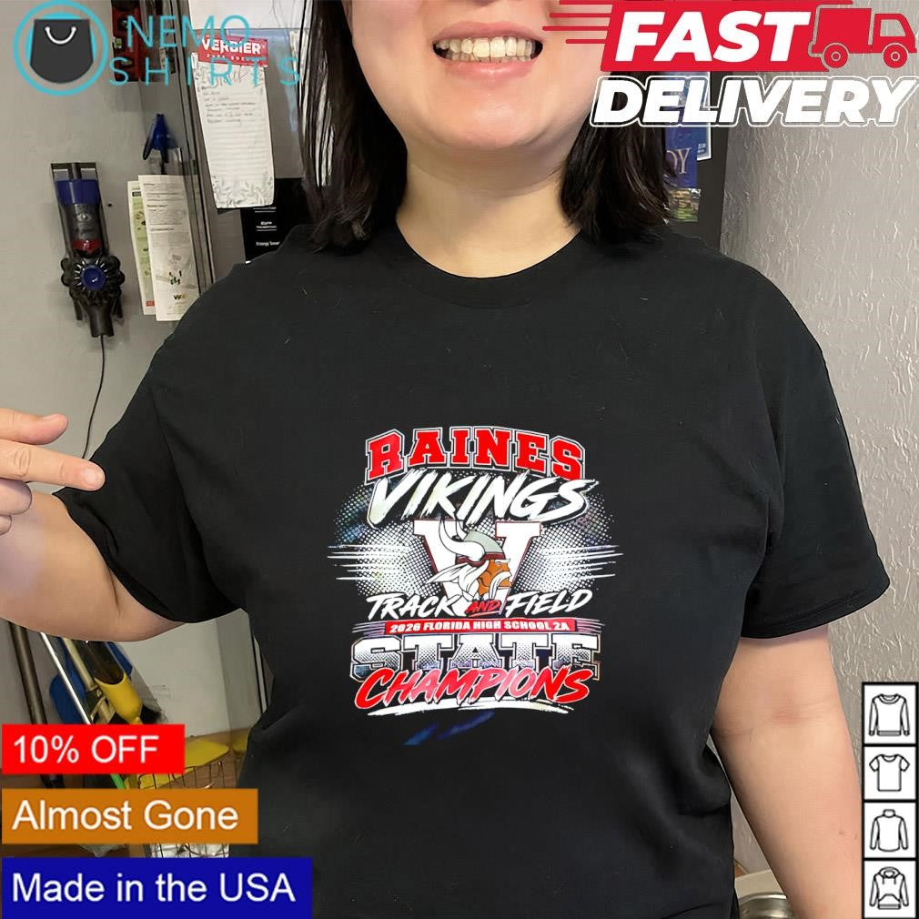 Baines Vikings Track and Field 2026 Florida High School 2A State Champions shirt