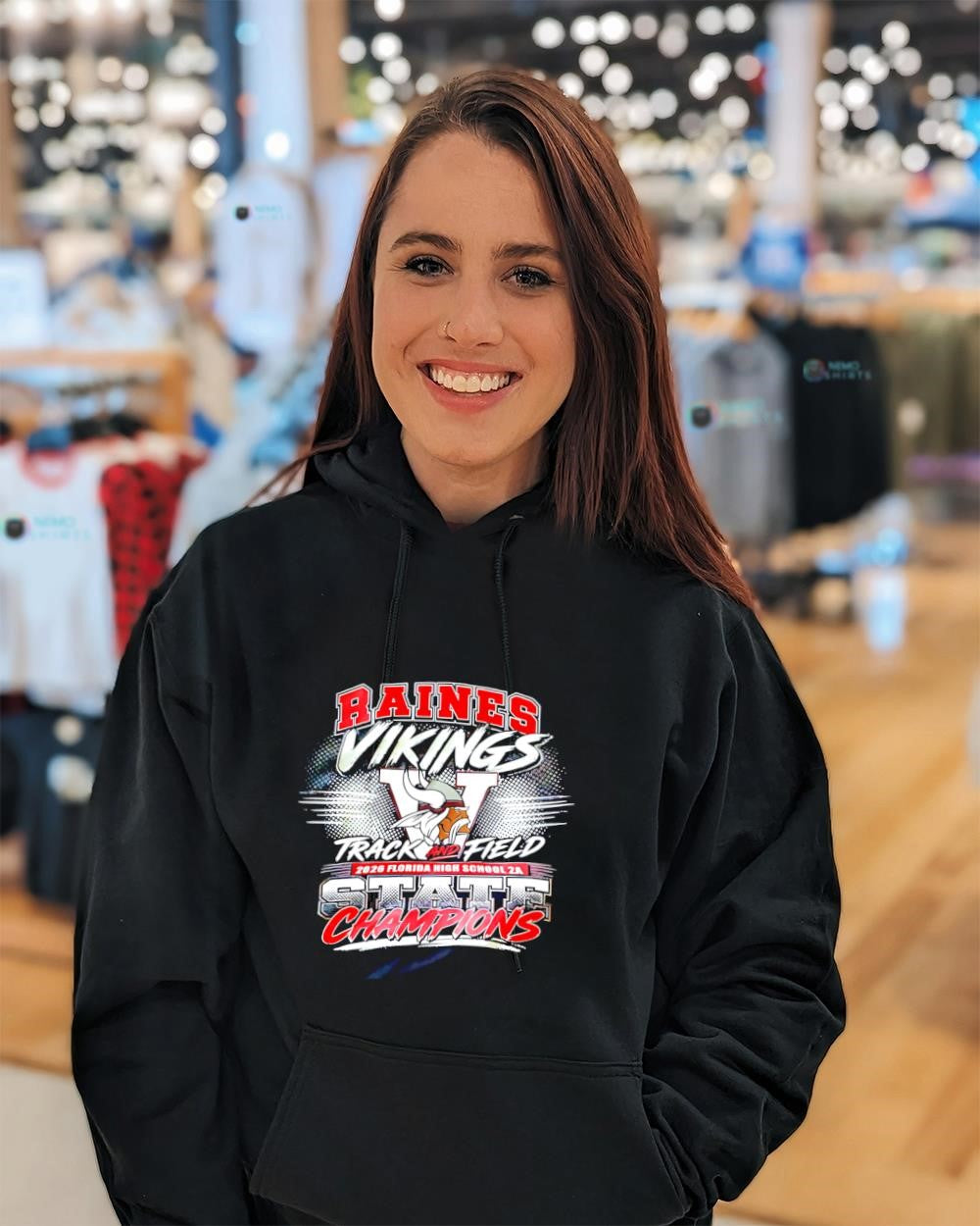 Baines Vikings Track and Field 2026 Florida High School 2A State Champions shirt