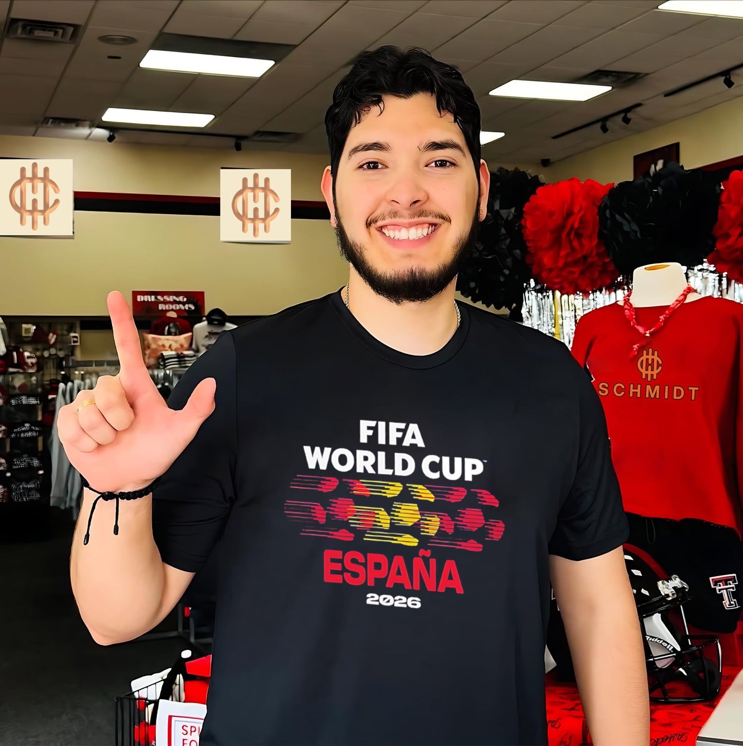 Ballon Espagne Coupe du Monde de la FIFA 2026 shirt