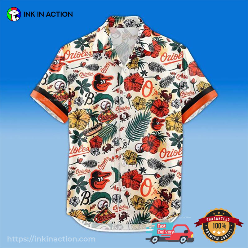 Baltimore Orioles 2025 Hawaii Shirt
