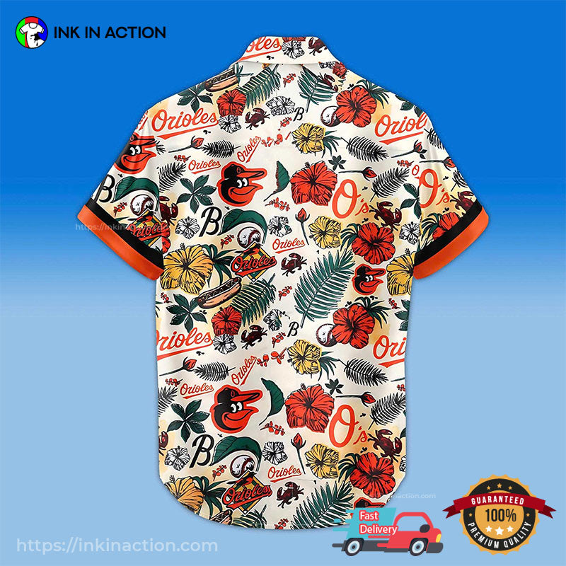 Baltimore Orioles 2025 Hawaii Shirt