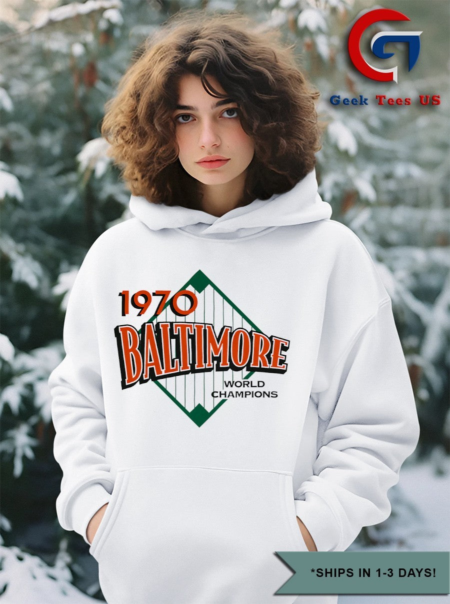 Baltimore Orioles baseball World Champions 1970 shirt