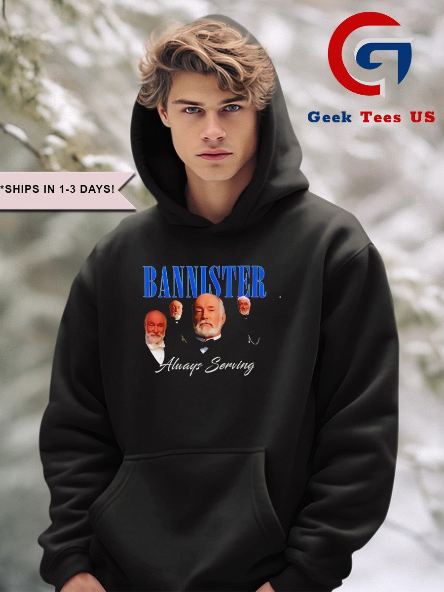 Bannister always serving graphic shirt