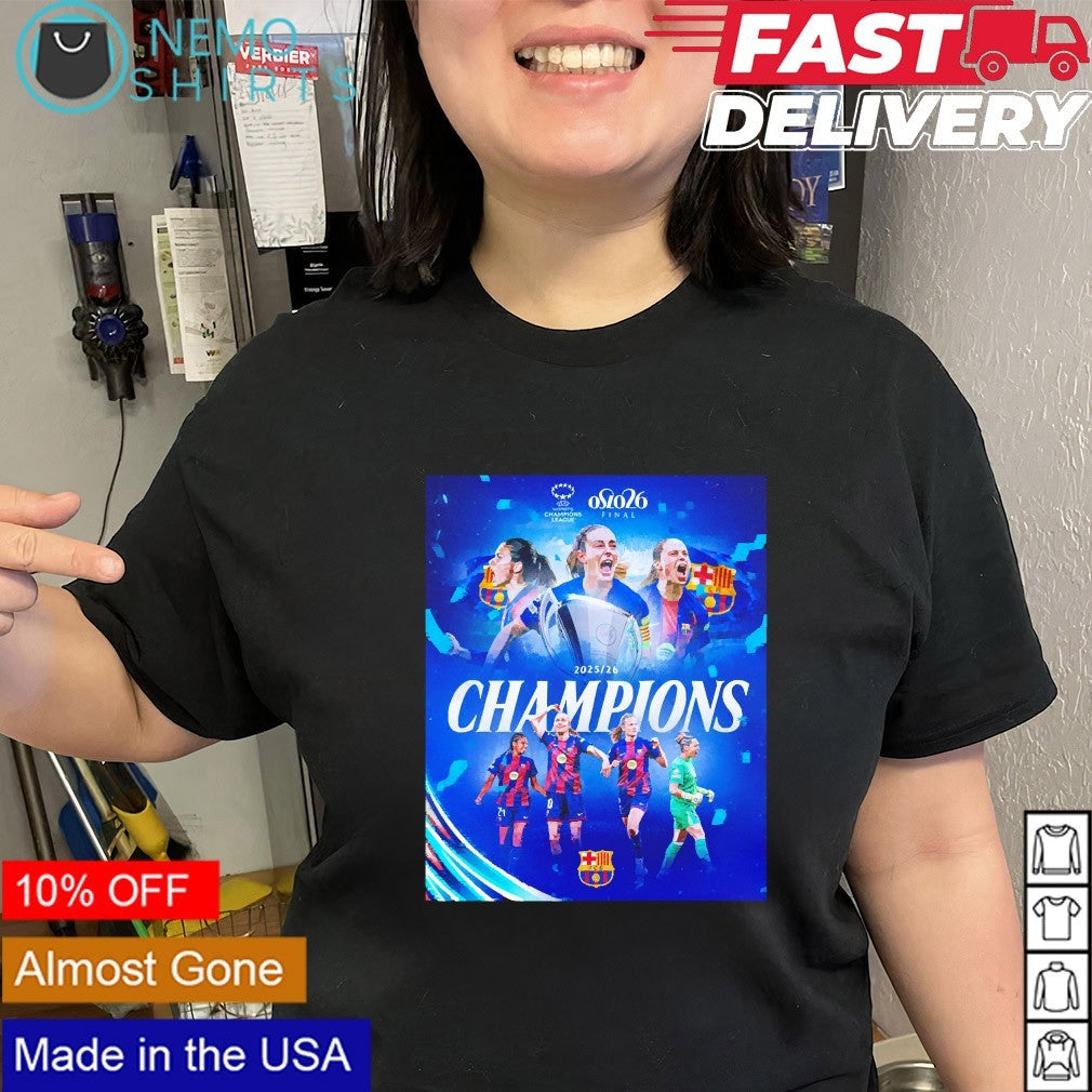 Barcelona women’s champions league final 2026 shirt