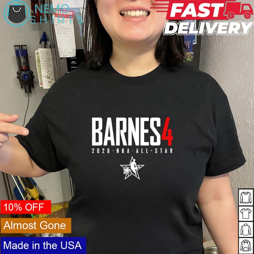 Barnes4 Toronto Raptors 2026 NBA All-Star shirt