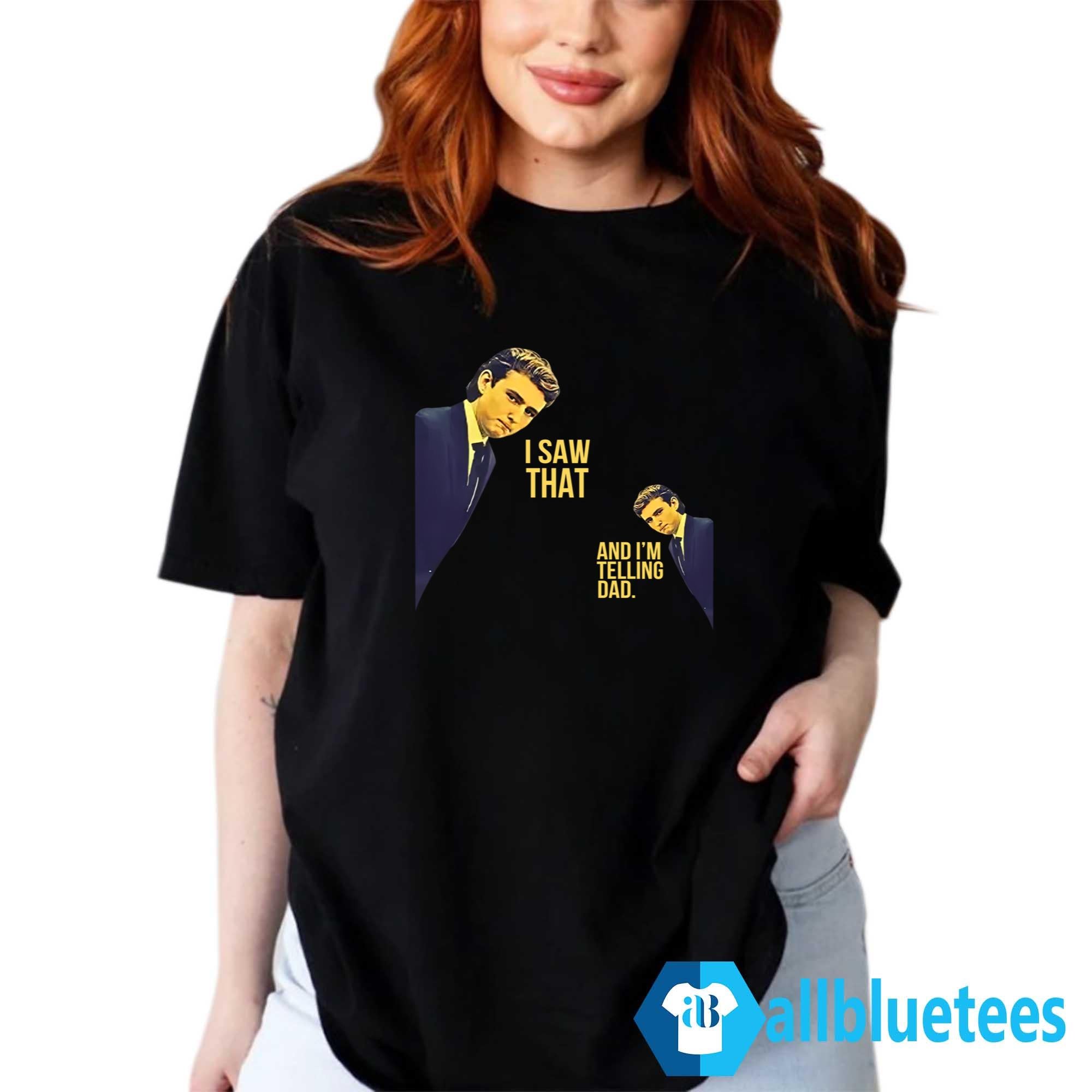 Barron Trump I Saw That And I’m Telling Dad Shirt