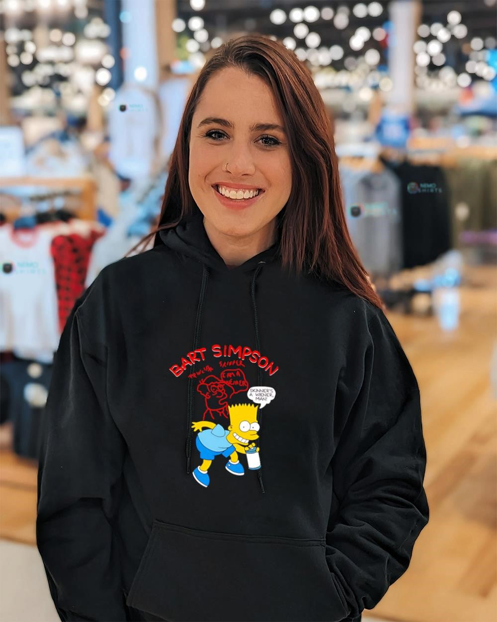Bart Simpson skinner’s a weiner man shirt