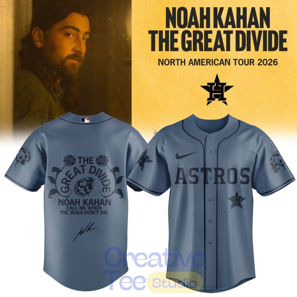 Baseball All Teams x Noah Kahan “The Great Divide: The Last Of The Bugs” Album 2026 Special Baseball Jersey