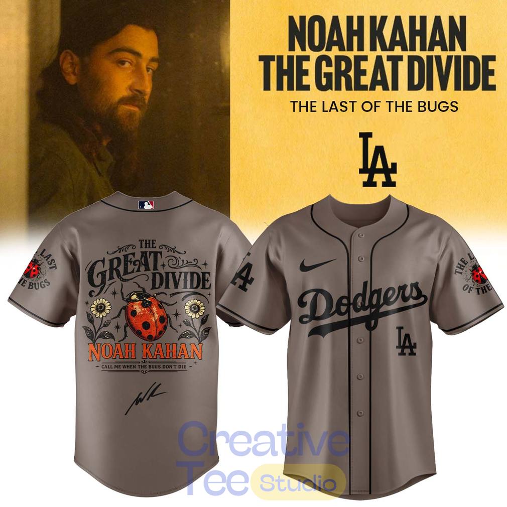 Baseball All Teams x Noah Kahan “The Great Divide: The Last Of The Bugs” Album 2026 Special Baseball Jersey