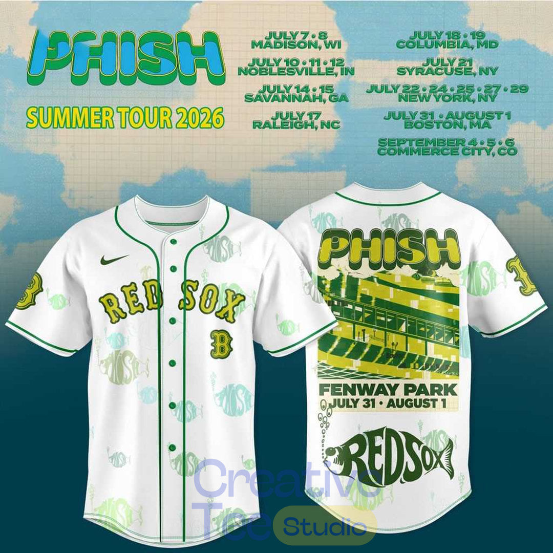 Baseball All Teams x Phish Summer Tour 2026 Baseball Jersey