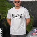 Be Salty Stay Lit Bible Verse Unisex T-shirt