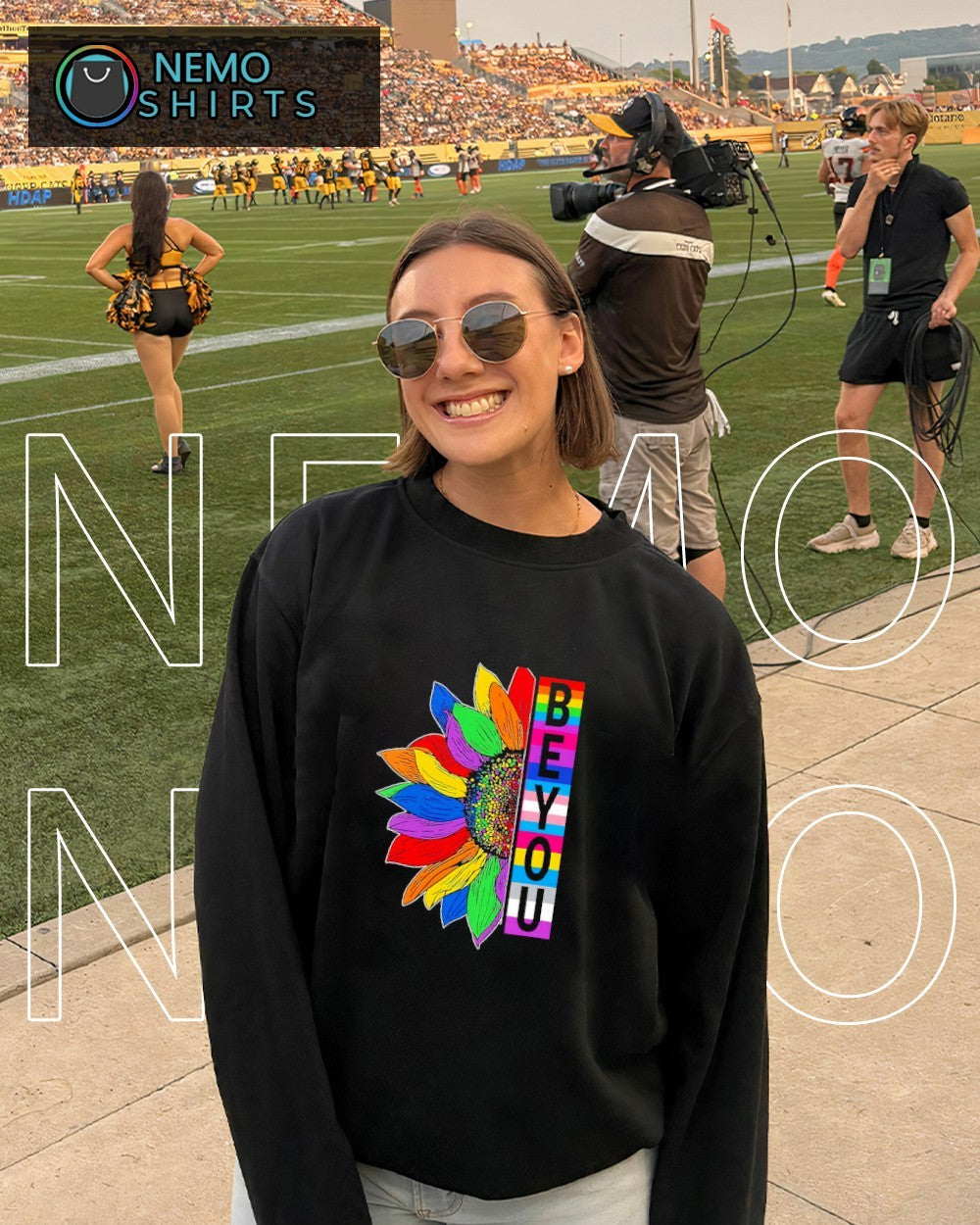 Be you sunflower LGBT shirt