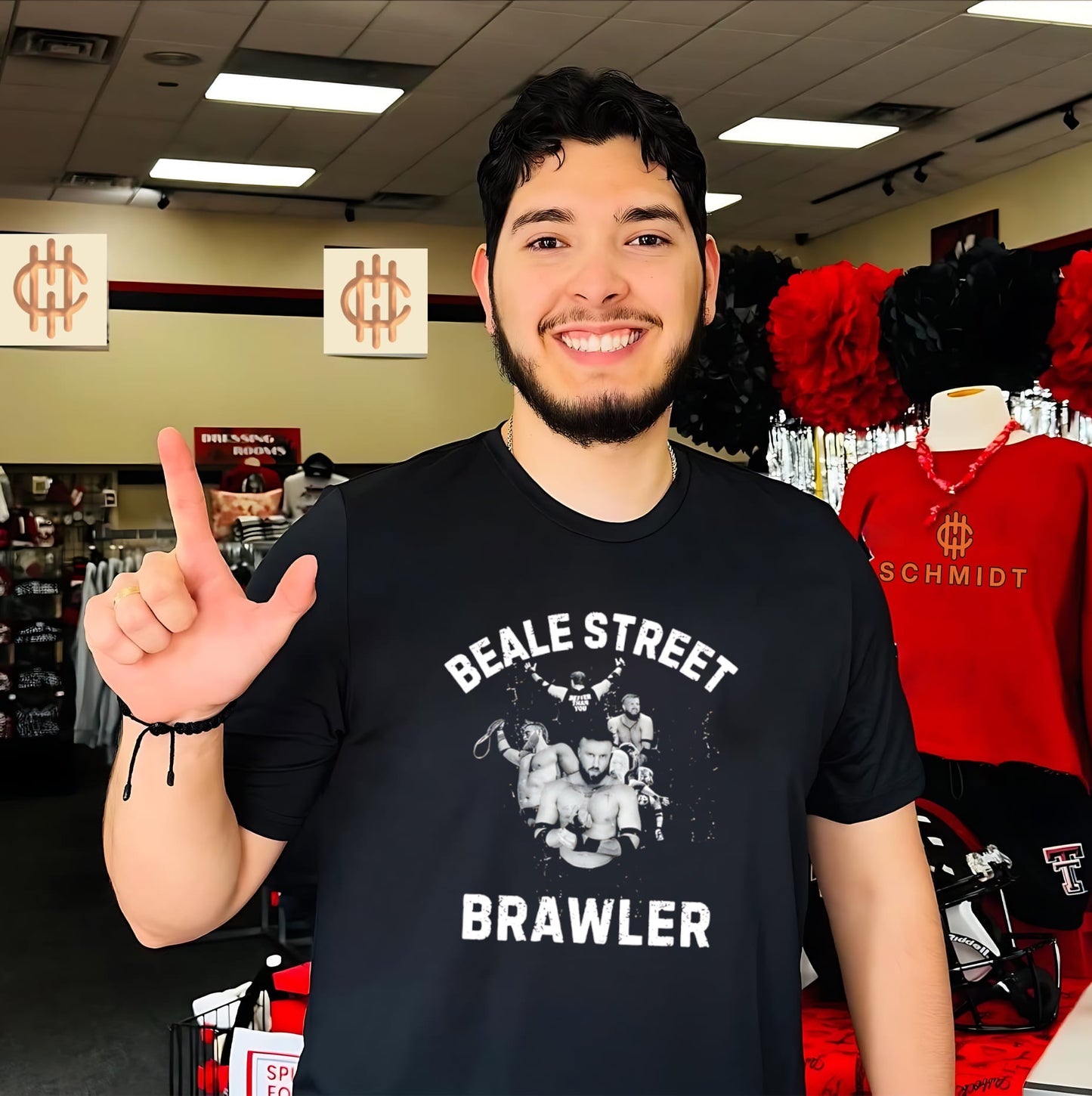 Beale street Brawler graphic shirt