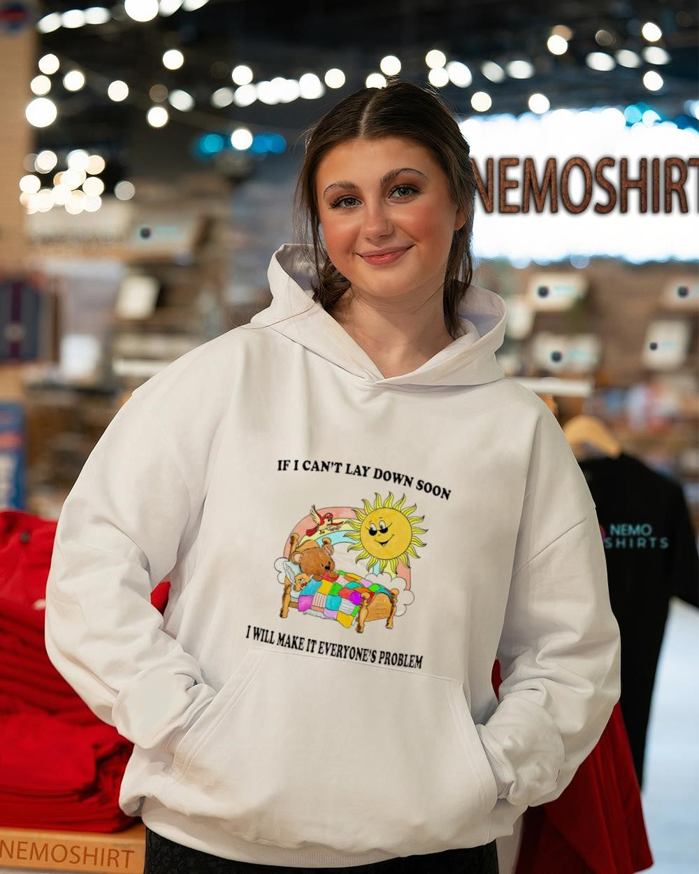 Bear if I can’t lay down soon I will make it everyone’s problem shirt