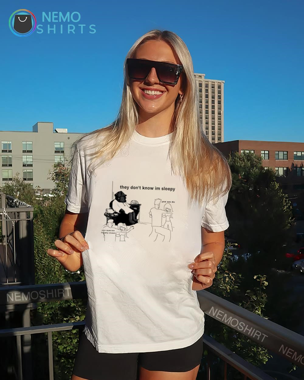 Bear they don’t know i’m sleepy shirt