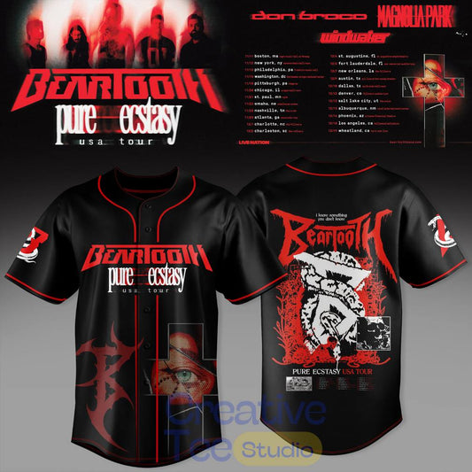 Beartooth Pure Ecstasy Tour 2026 Special Jersey
