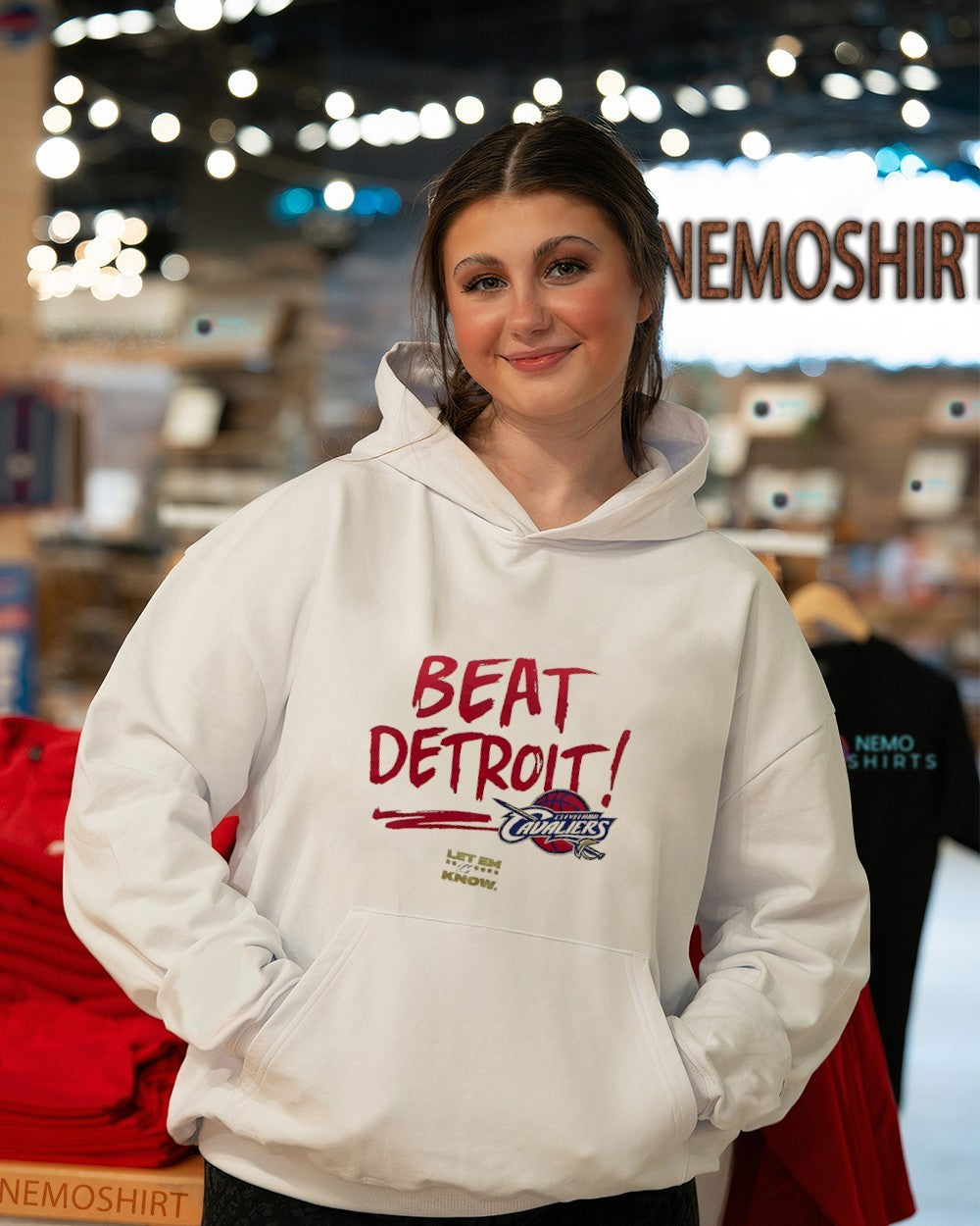 Beat Detroit Cleveland Cavaliers Let Em Know shirt