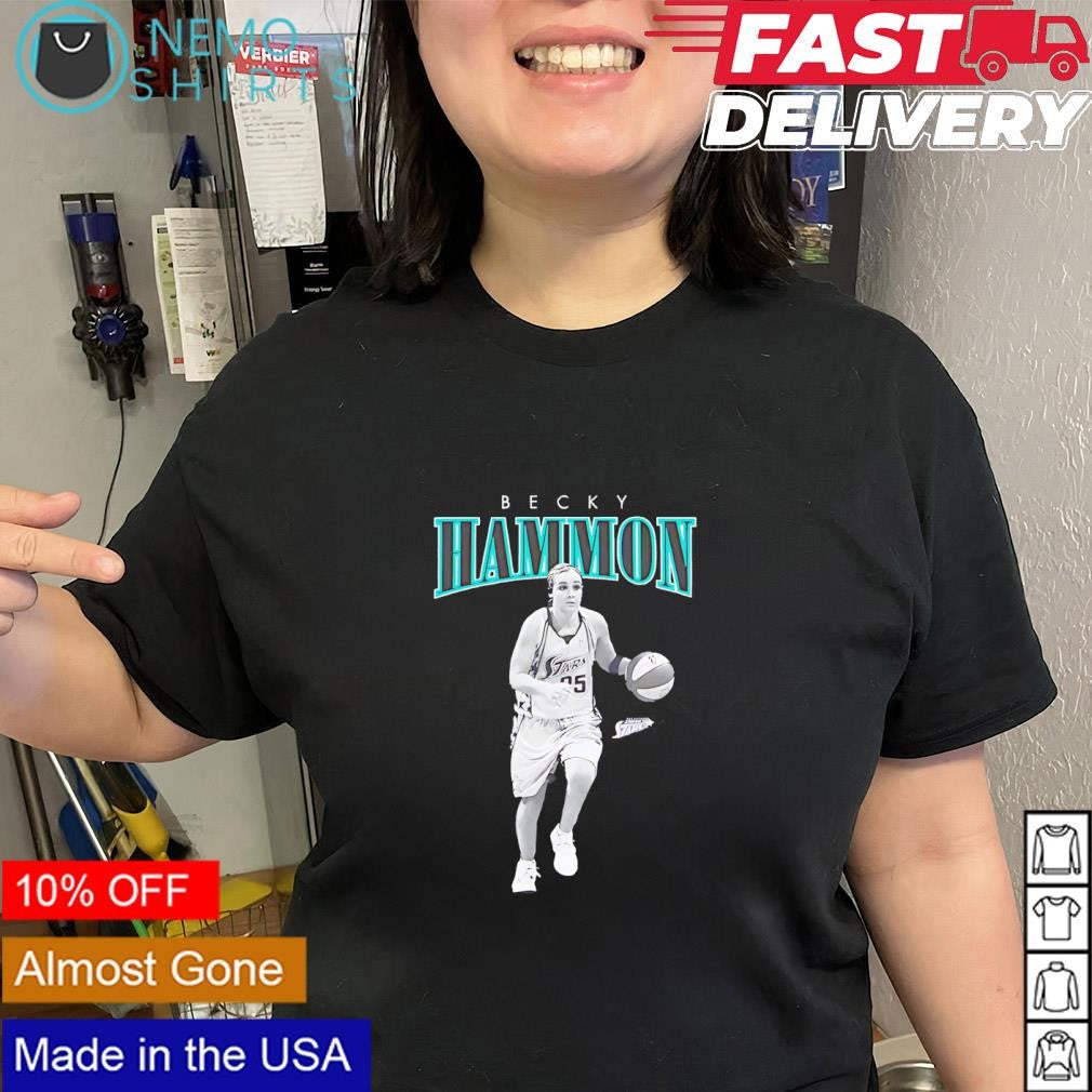 Becky Hammon San Antonio Stars player WNBA team logo shirt