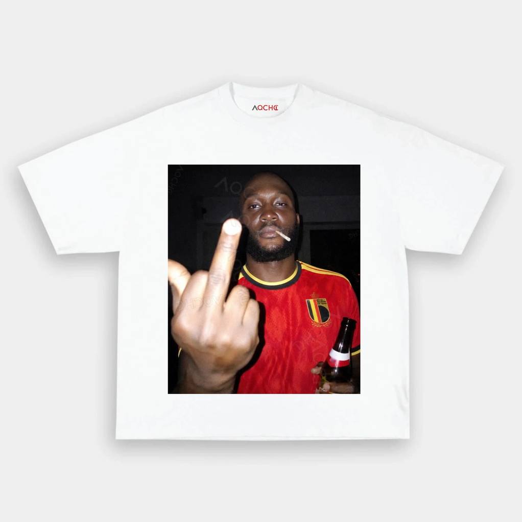 Belgium Football Team Lukaku Drunk Smoke Shirt