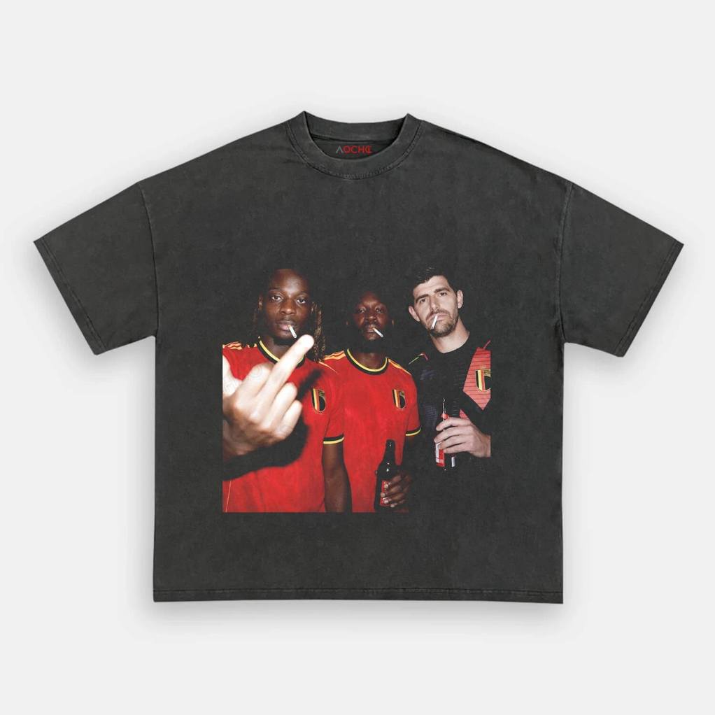 Belgium Football Team Three Wise Drunks Shirt