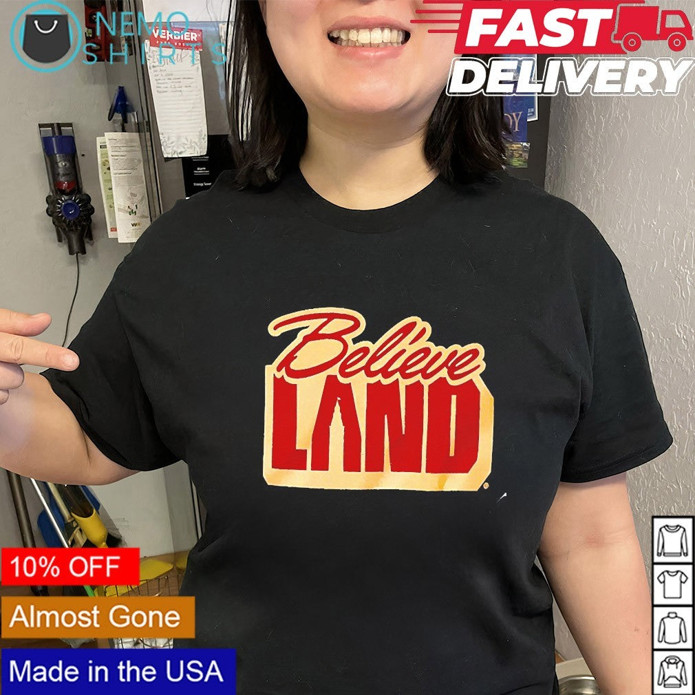 Believe land Cleveland Cavaliers shirt