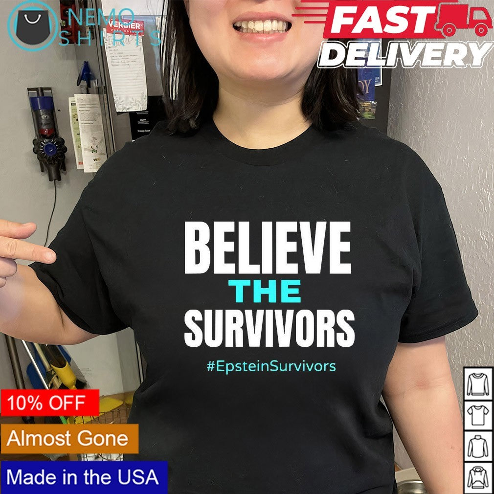 Believe the survivors Epstein survivors shirt