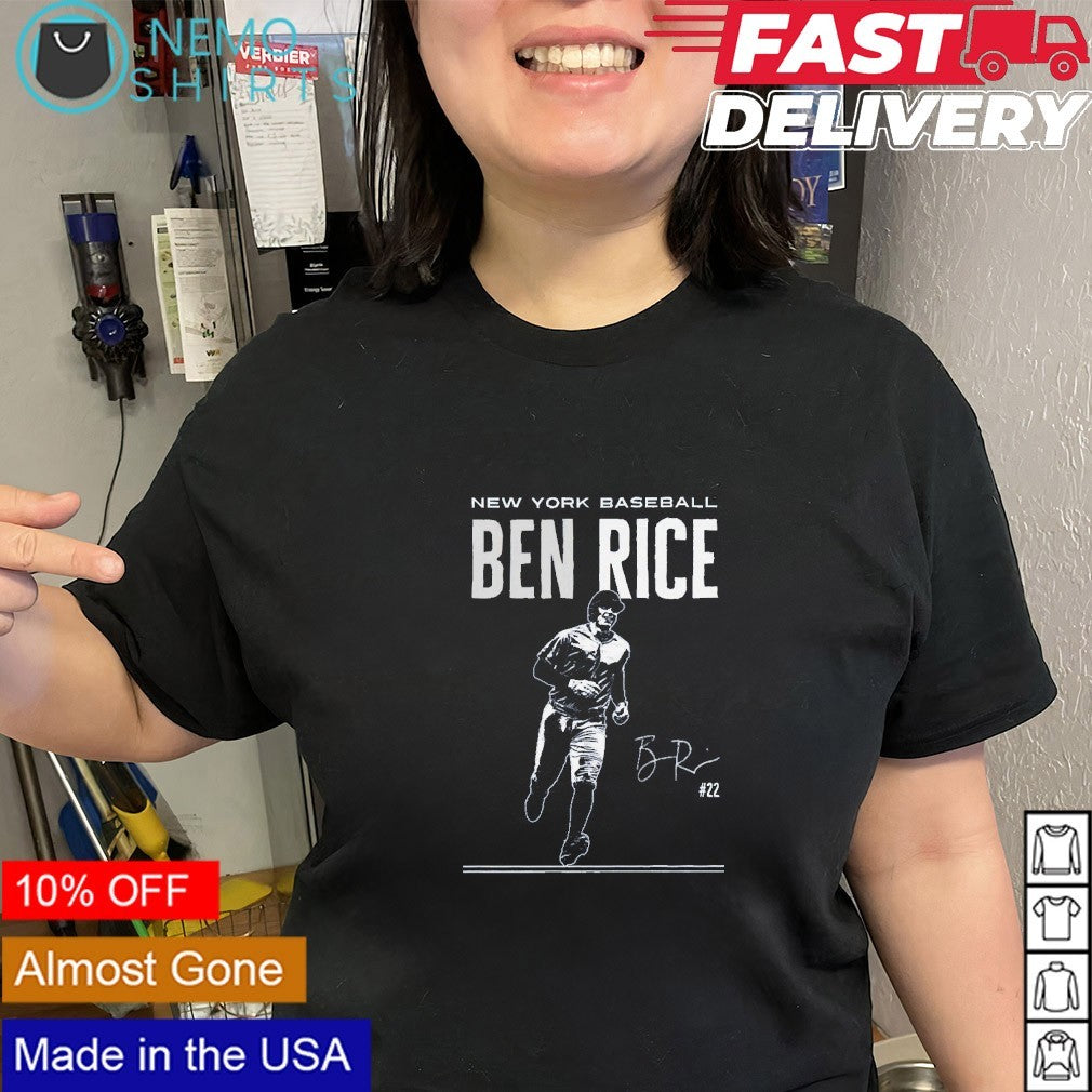 Ben Rice New York Yankees player signature shirt