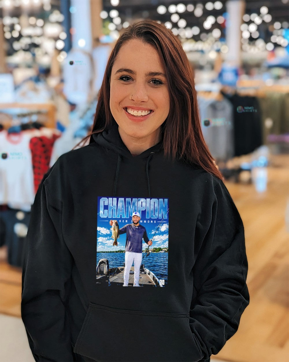 Ben Simmons South Florida Sails Angling Club fishing championship shirt
