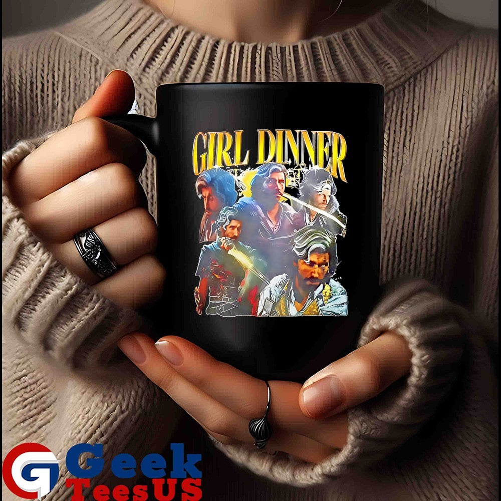 Ben Starr Girl Dinner graphic shirt