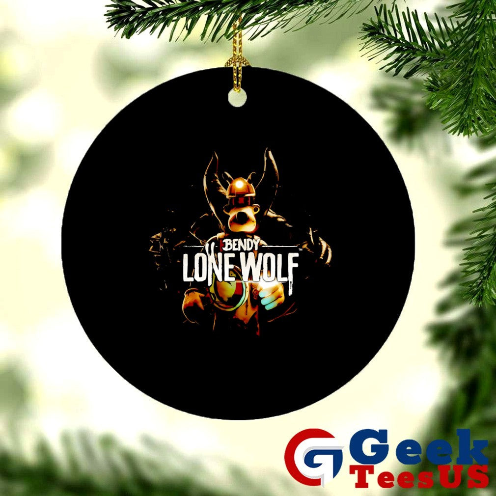 Bendy lone wolf cartoon shirt