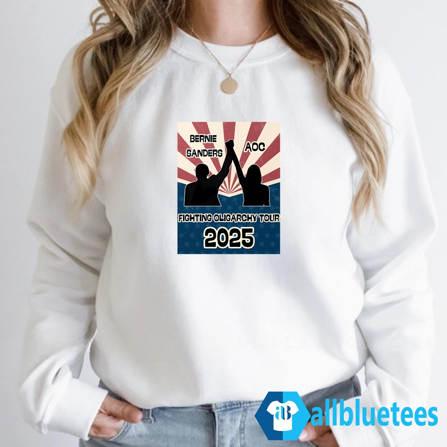 Bernie Sanders AOC Fighting Oligarchy Tour 2025 Shirt