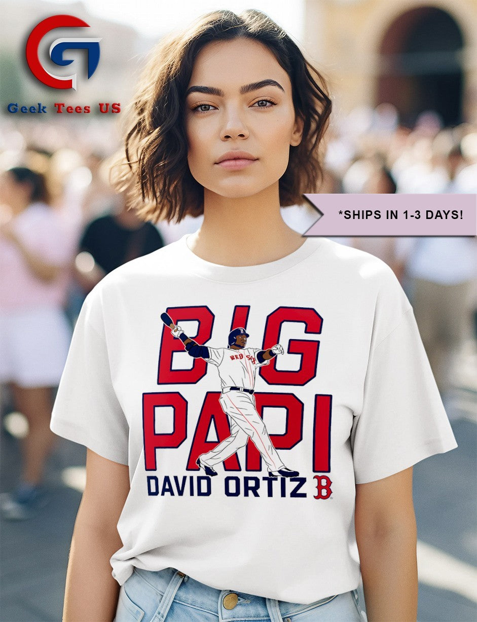 Big Papi David Ortiz Boston Red Sox baseball Cooperstown 2025 shirt
