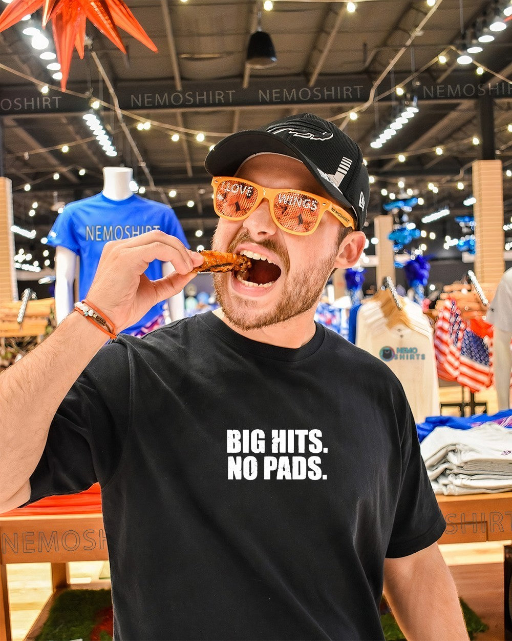 Big hits no pads shirt