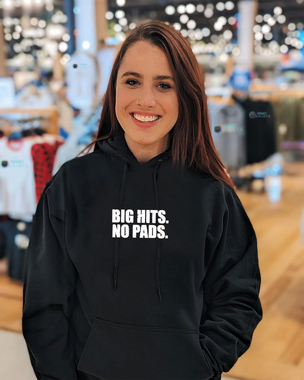 Big hits no pads shirt