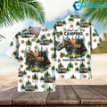Bigfoot Husband And Wife Camping Partners For Life Hawaiian Shirt