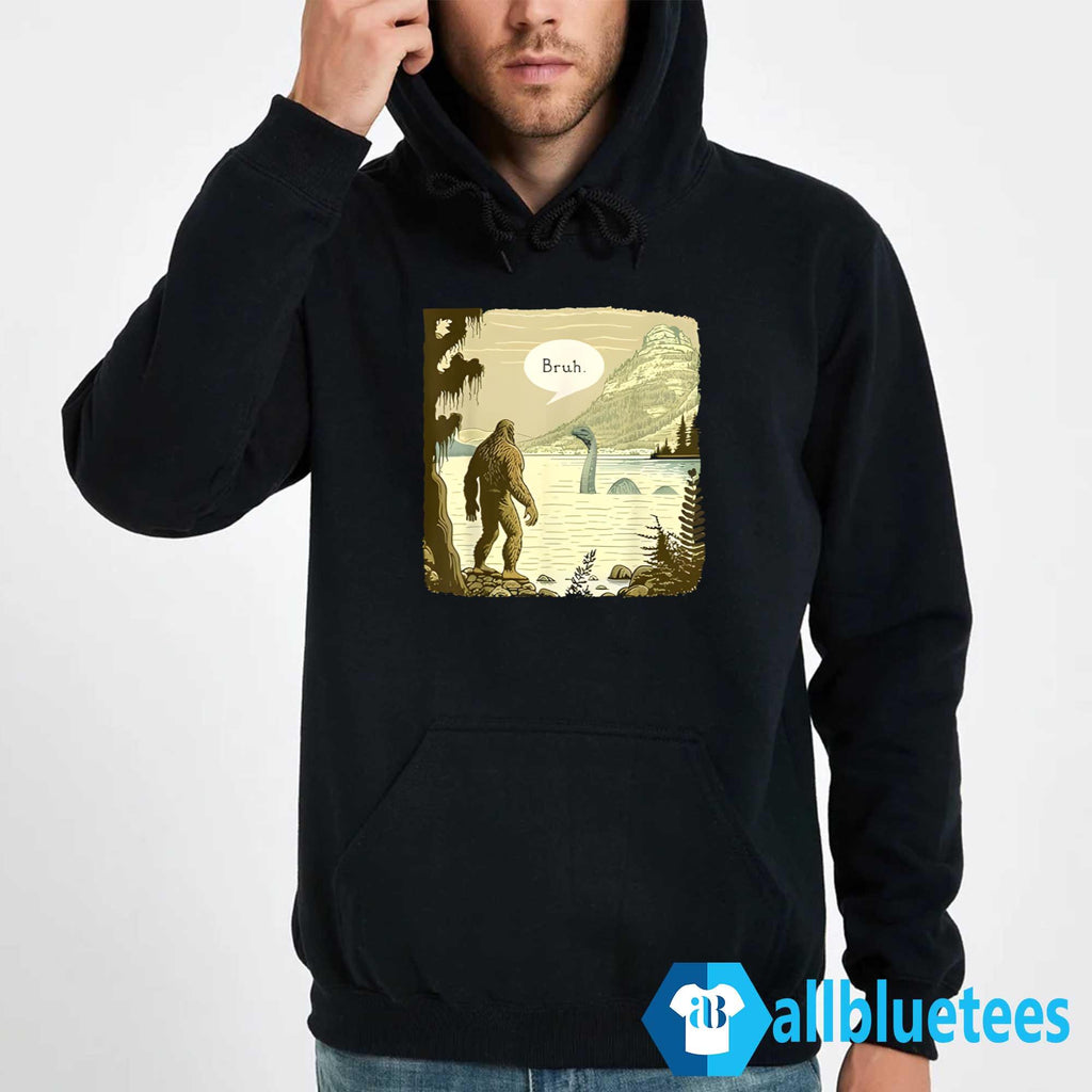 Bigfoot Sasquatch Loch Ness Monster Shirt