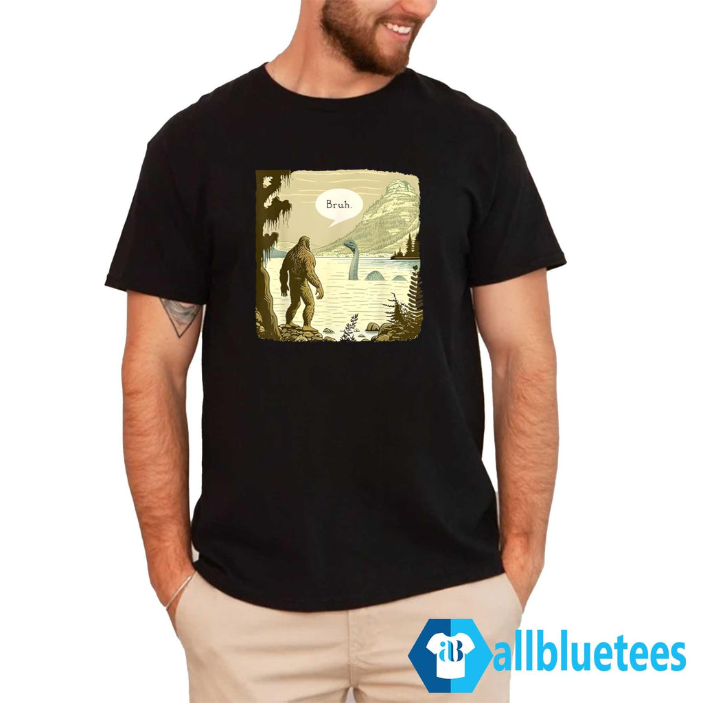 Bigfoot Sasquatch Loch Ness Monster Shirt
