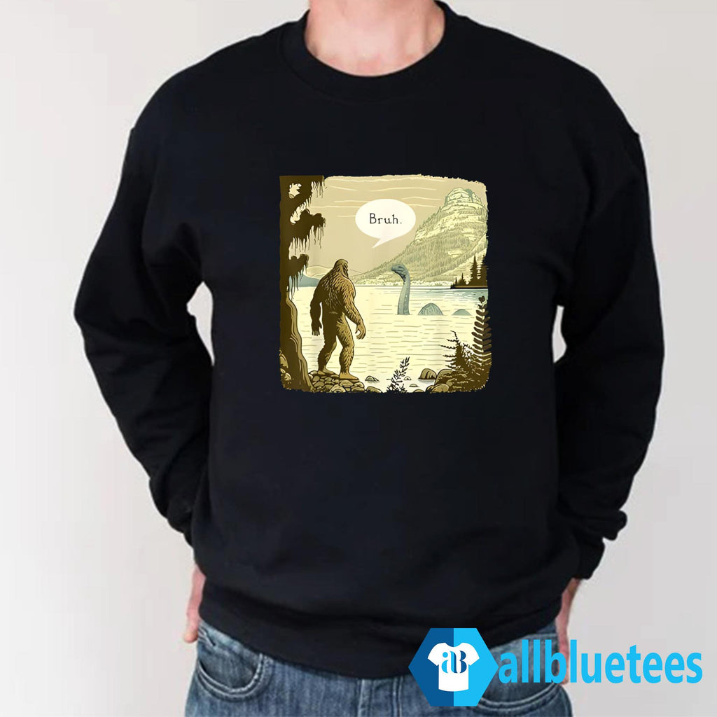 Bigfoot Sasquatch Loch Ness Monster Shirt