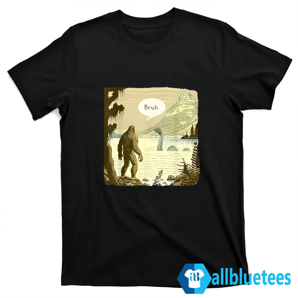 Bigfoot Sasquatch Loch Ness Monster Shirt